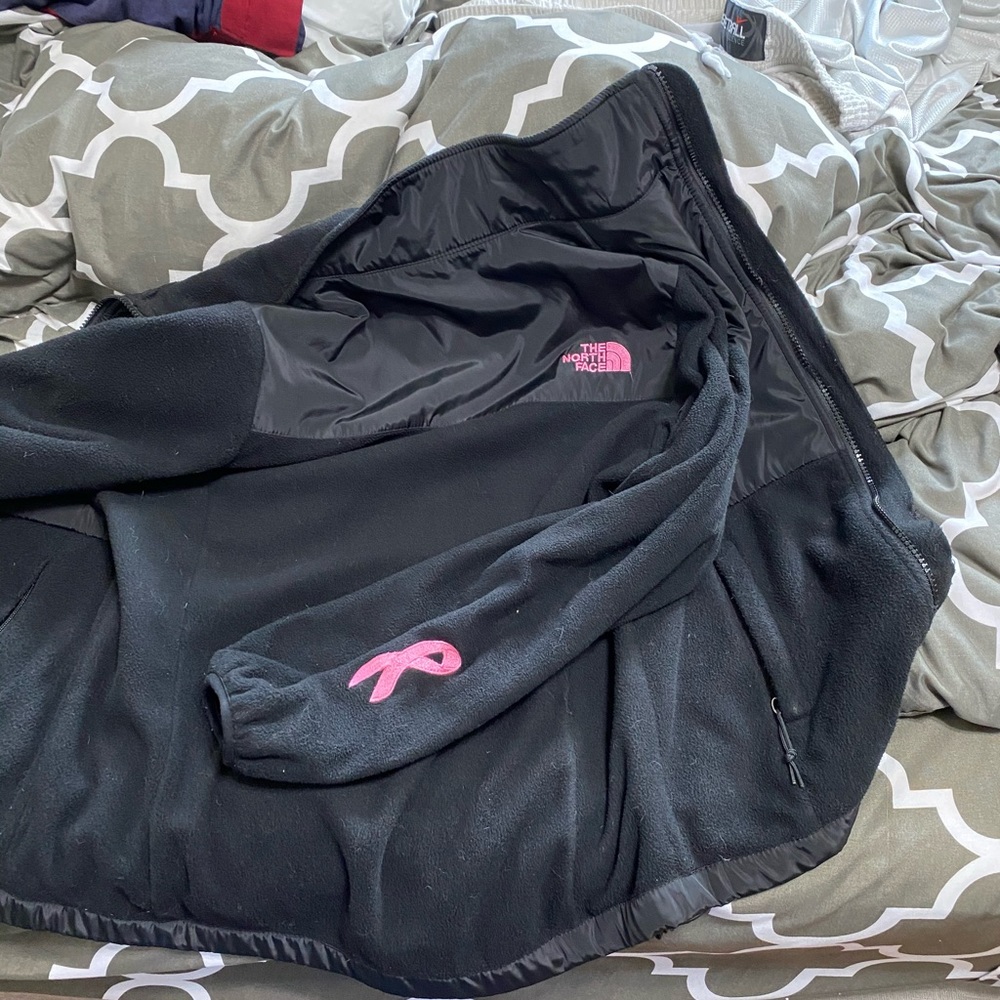 Northface Breast Cancer edition Fleece jacket